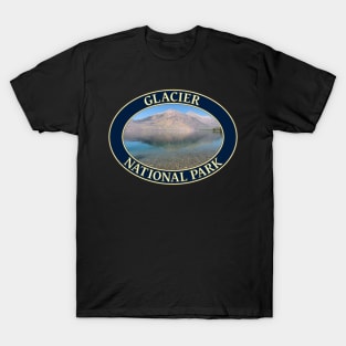 Lake McDonald Reflection at Glacier National Park in Montana T-Shirt